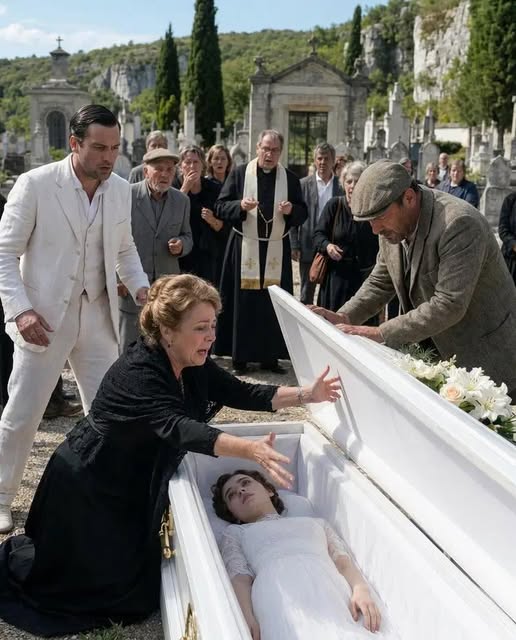 My daughter-in-law di:ed in childbirth, but when eight men tried to lift her coffin, they couldn’t move it an inch.