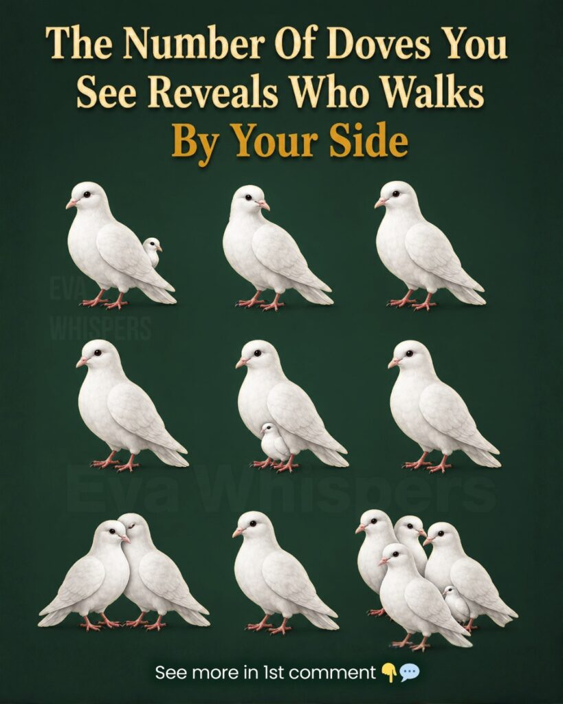 The Number of Doves You See First Reveals Who Walks Beside You
