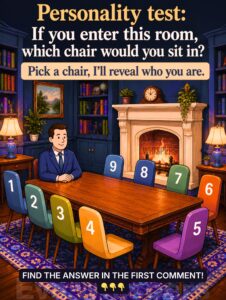 Which Chair Would You Sit In? Your Answer Reveals Your Personality