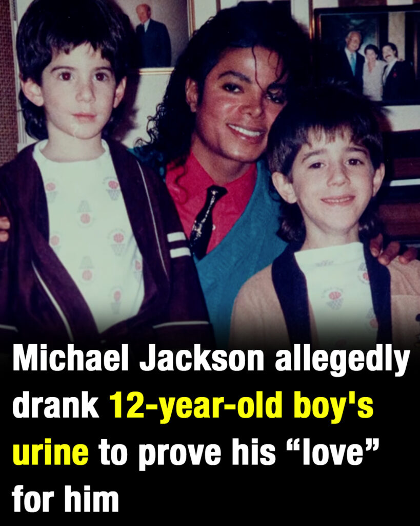 Michael Jackson allegedly drank 12-year-old boy’s urine to prove his “love”