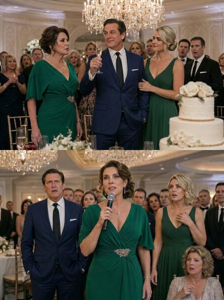 On our wedding anniversary, my husband announced in front of all guests: “25 years is enough. I want someone younger. I want you out of the apartment tomorrow!”