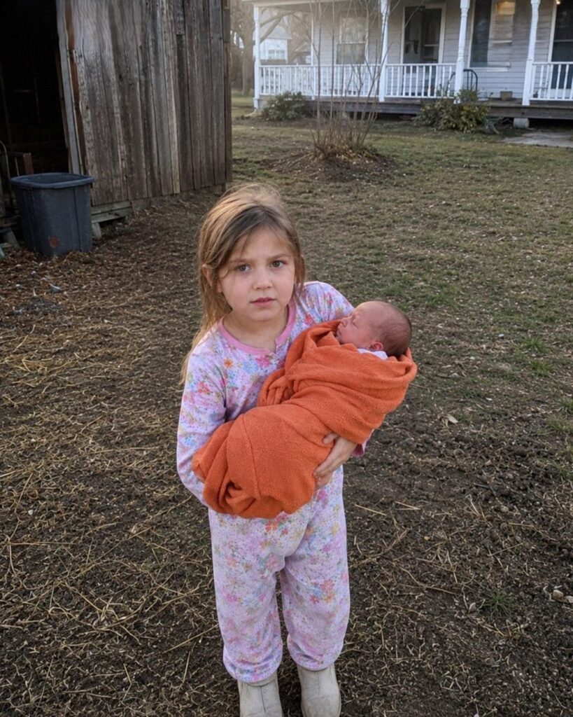 My Daughter, 8, Found a Newborn Baby near Our Barn – When My Husband Asked, ‘Who Would Do This?’ She Looked at Him and Said, ‘Daddy… I Saw You’