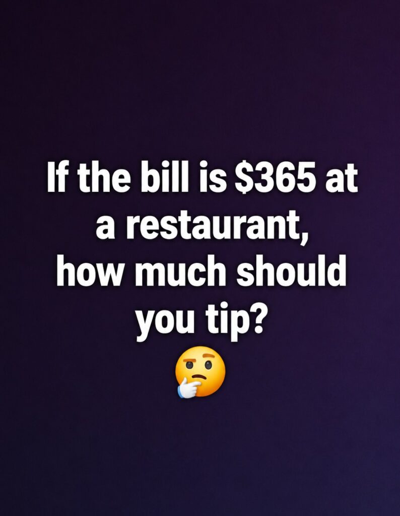 The Definitive Chart for How Much to Tip in Every Scenario