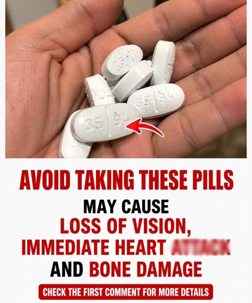 War:ning! These tablets can cause bl00d clots, bl00d thrombots, and heart att3cks