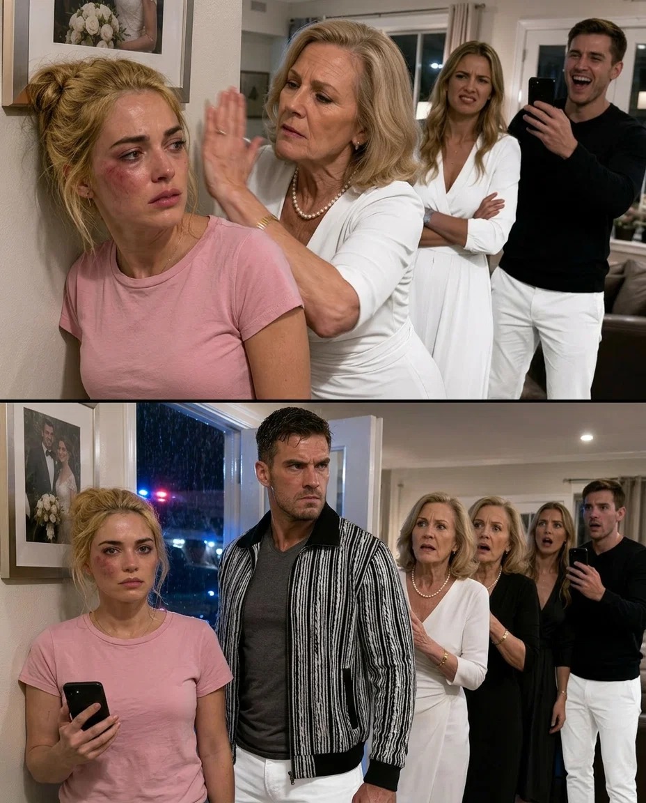 My Mom Sla:pped Me So Hard I Cra:shed Into The Wall. My Sister-in-law Spa:t On Me And My Brother-in-law Laughed While They Called Me A Gold-Digger Thinking My Husband Was Away On Deployment.