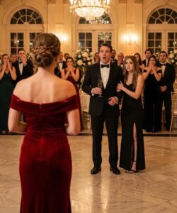 My husband burned the only beautiful dress I had so I wouldn’t be able to attend his promotion gala. Then he looked at me with contempt and called me “an embarrassment.”