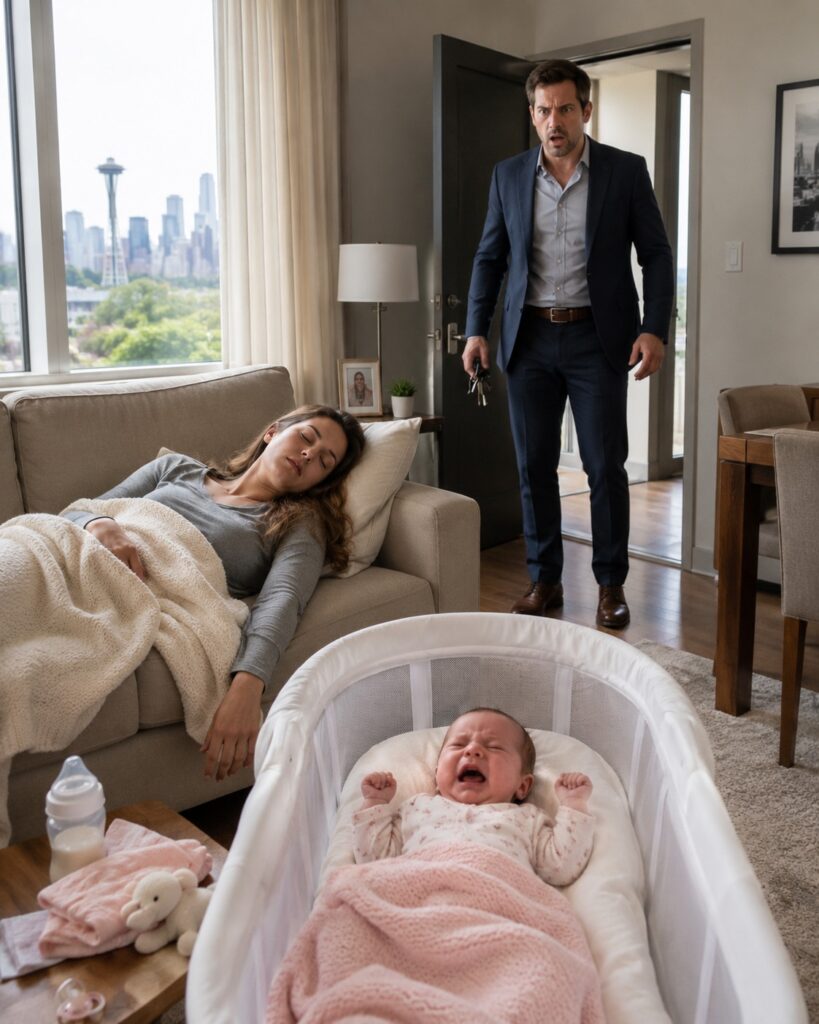 His Mother Told the Entire Family His Exhausted Wife Was “Unstable” After Giving Birth — Until He Realized His Own Mother Had Quietly Turned The Entire Family Against Her