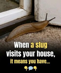 Did you know that when a SLUG visits your house it means that you