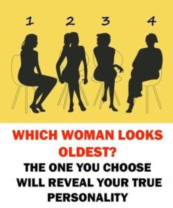 Which woman appears the oldest? This personality test says it can uncover your real character