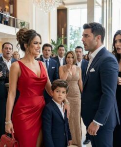 My husband kicked me out of the house for being “st:e:r:l:e” and introduced his pregnant lover at a family dinner… but six years later, he met the son his own family had hidden from him.