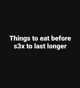 The 9 Most Common Foods We Eat Before Sex