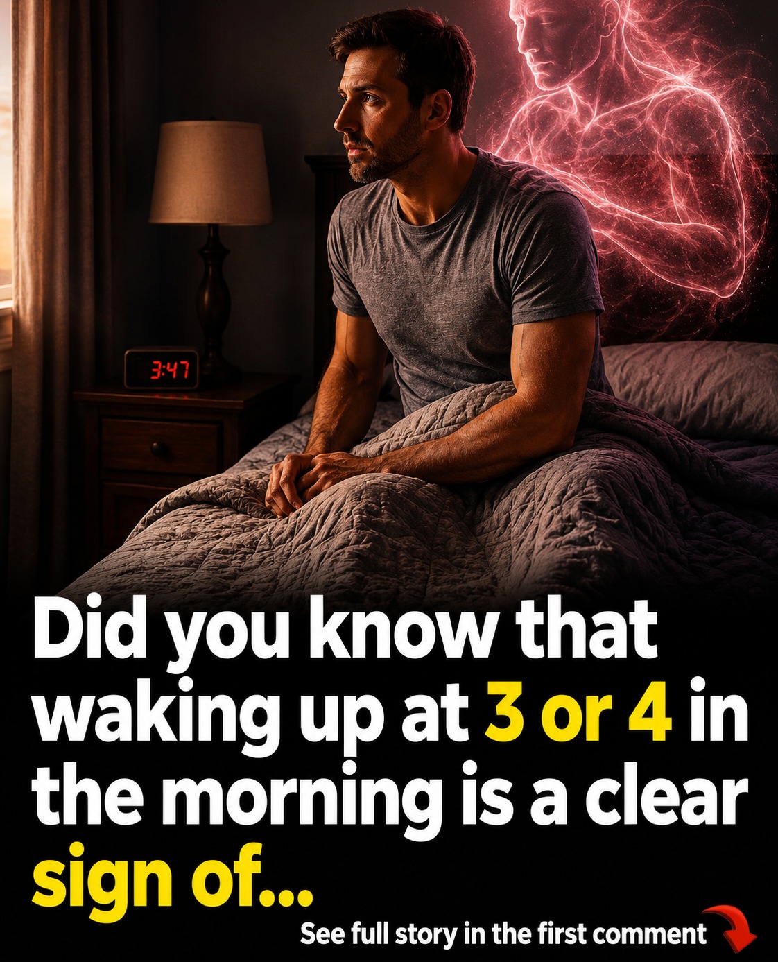 Waking Up Between 3 am and 5 am? Here’s What It Means