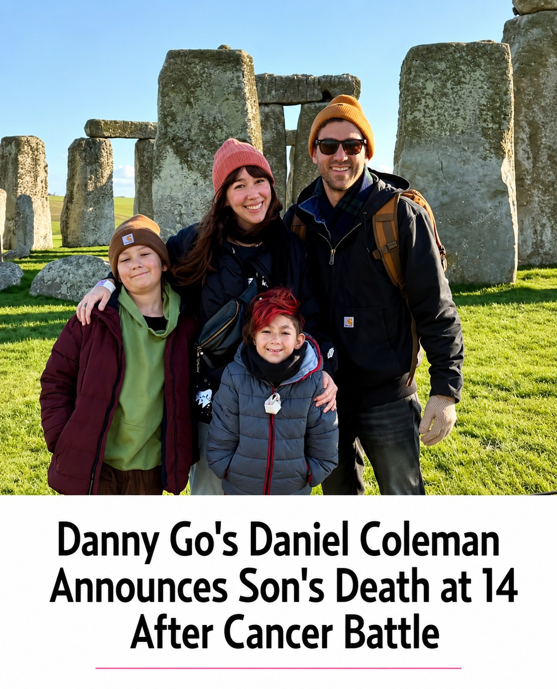 ‘Danny Go!’ Star Daniel Coleman Announces Son Isaac’s Death at 14 After Stage 3 Cancer Battle