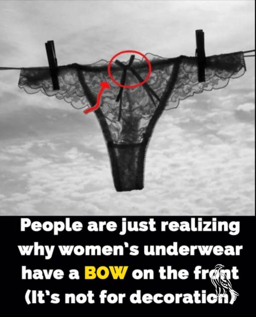 The Surprising Purpose of the Little Bow on Women’s Undergarments