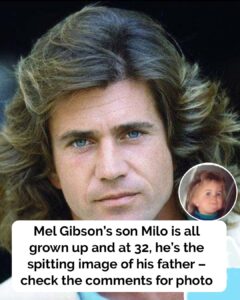 Mel Gibson’s son Milo is all grown up – at 32, he’s the spitting image of his father
