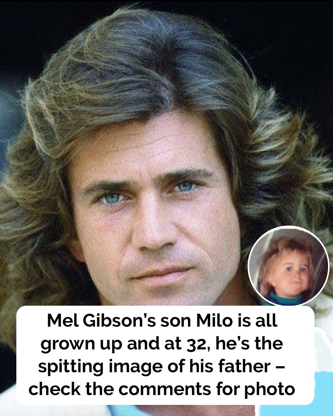 Mel Gibson’s son Milo is all grown up – at 32, he’s the spitting image of his father