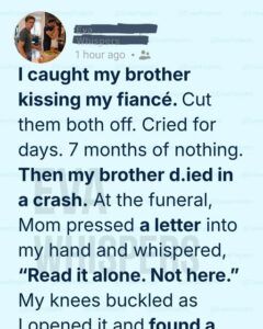 I Caught My Brother Kissing My Fiancée—At His Funeral, I Learned The Heartbreaking Truth