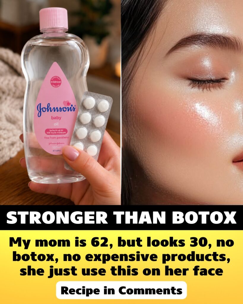 Baby Oil, Aspirin For Younger Looking Spotless Skin