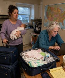 4:30 a.m.—My husband finally came home. I was alone, holding our two-month-old baby while cooking for his entire family. “Divorce,” he said. I didn’t cry or argue—I just held my child tighter, packed a suitcase, and walked out. They had no idea what was about to happen next.