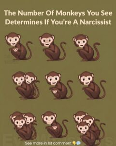 How Many Monkeys Are in This Picture? Your Answer Might Reveal Hidden Narcissism