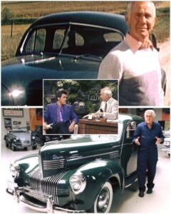 Jay Leno shows us Johnny Carson’s classic 1939 Chrysler Royal