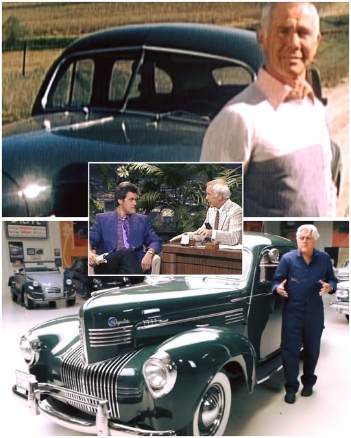 Jay Leno shows us Johnny Carson’s classic 1939 Chrysler Royal