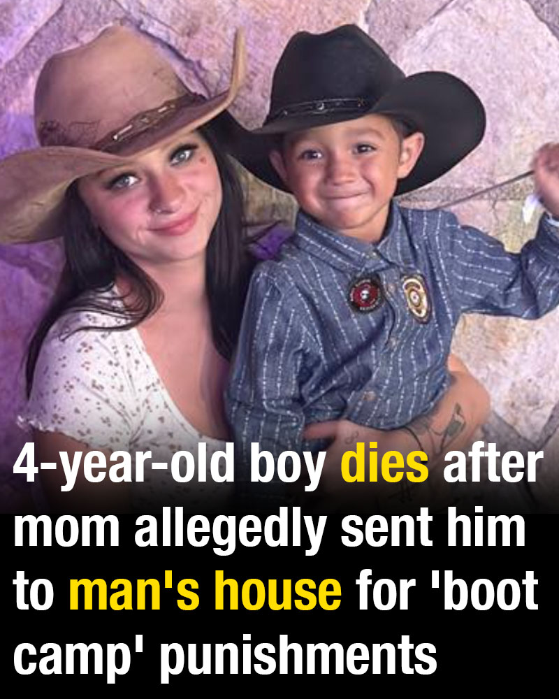 4-year-old boy dies after mom allegedly sent him to man’s house for ‘boot camp’ punishments