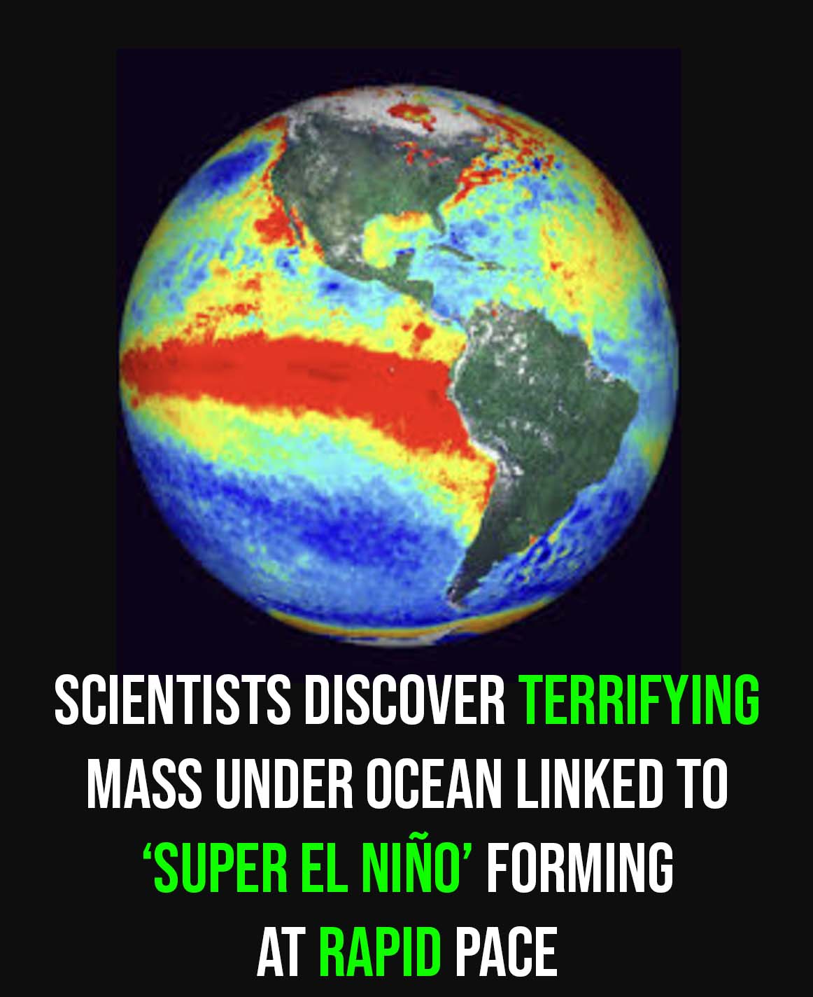 Scientists find structure under Pacific Ocean linked to ‘Super El Niño’