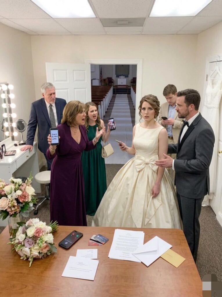 “Calm down. No one’s coming,” my sister texted minutes before my wedding. “We’re going to my engagement dinner instead.”