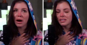 Former adult star Adriana Chechik ‘cries’ telling ‘morbid joke’ about trying to get out of porn