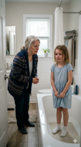 Every Morning, a 6-Year-Old Girl Locked Herself in the Bathroom for Nearly an Hour — Until Her Grandmother Heard the Whisper That Exposed the Truth Behind Her Stepmother’s Smile