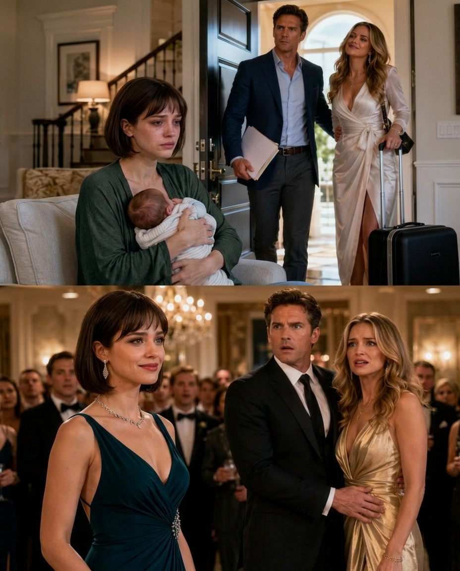 Three months postpartum, I was still bl:eeding when the front door clicked open. My husband didn’t even look guilty. He just said, calm as weather, “She’s moving in.