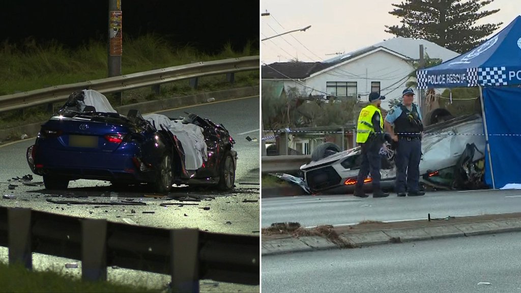 Head-on car crash kills three people in Sydney’s San Souci
