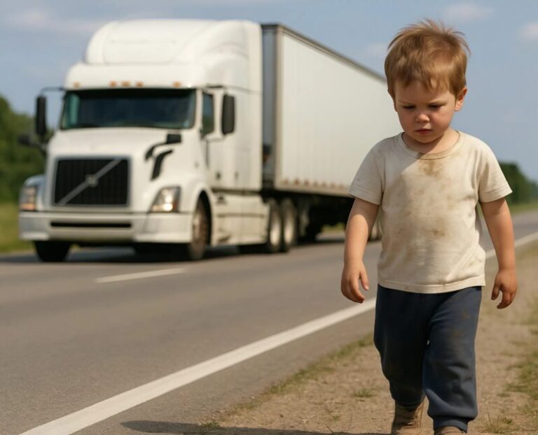 A Police Officer Spotted a 3-Year-Old Alone on a Highway — What Followed Took Him by Surprise