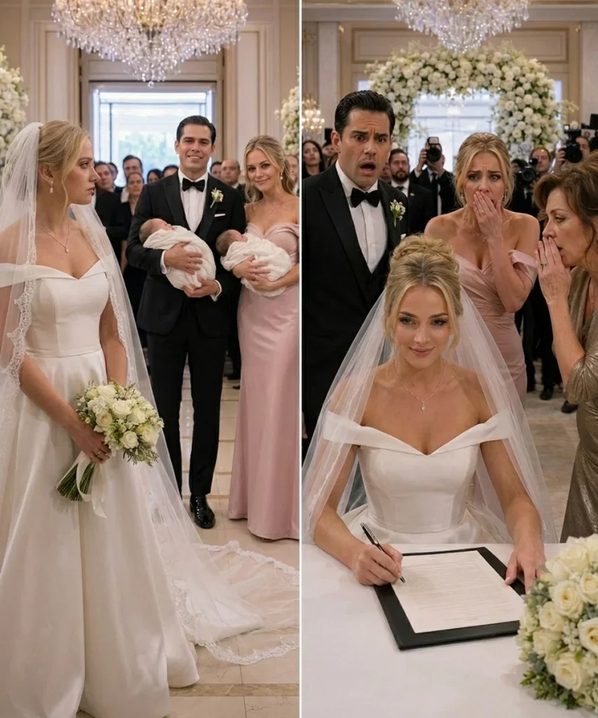 On my wedding day, my husband and my adopted stepsister proudly held their newborn twins and announced it to me.