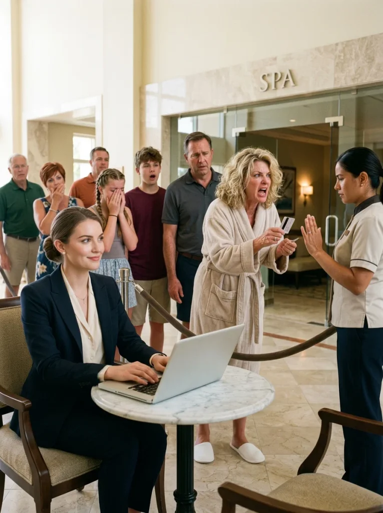 My stepmother texted that I wasn’t welcome at “our” luxury resort. So I opened my laptop and revoked her family’s access