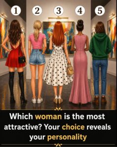 The Woman You Find Most Attractive in This Picture Reveals Something Surprising About Your Personality