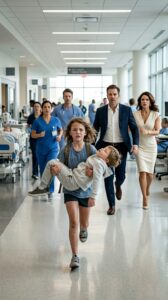 A Poor Little Girl Rushed His Son Into the Hospital to Save Him — But the Millionaire Had Her Taken Away, Unaware the Truth Had Been Standing Beside Him All Along