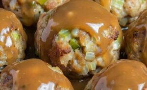 Thanksgiving Stuffing Balls