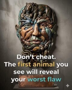 The first animal you notice may reveal your biggest personality flaw: a fun psychological test