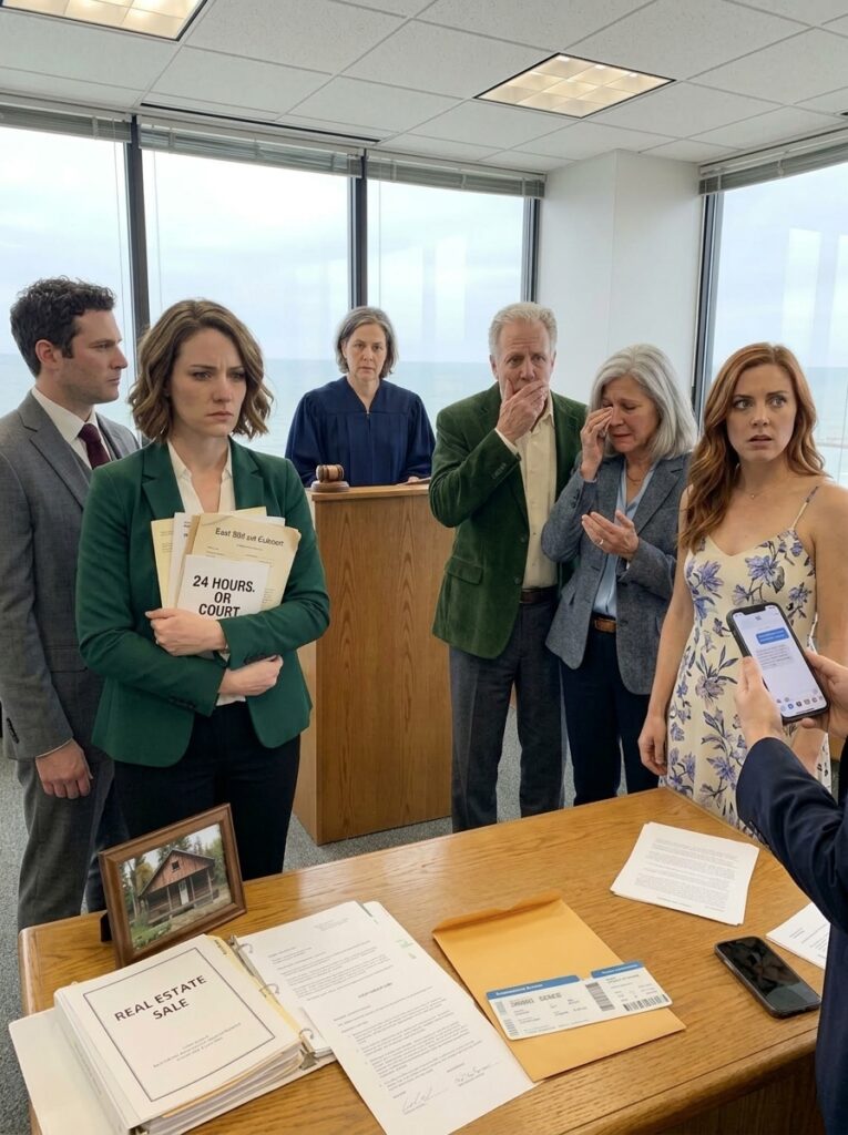 My dad sold the house I inherited. He said: “You don’t need the house.” My sister mocked: “But I needs a vacation.” They paid on their favorite daughter’s vacation… I just laughed. Two weeks later, my lawyer sent one letter for them: “24 hours. Or court.”…