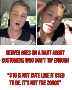 Server labeled ‘entitled’ after blasting people who don’t tip enough