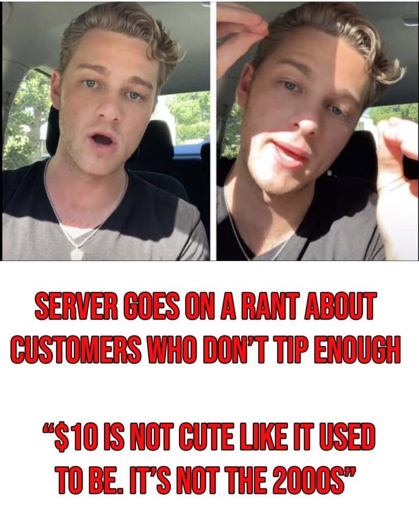 Server labeled ‘entitled’ after blasting people who don’t tip enough