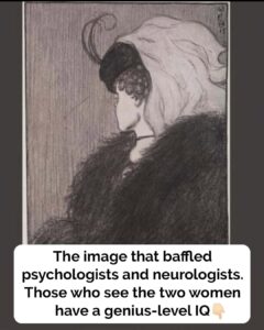 A rare few can see the double images in this postcard – can you?