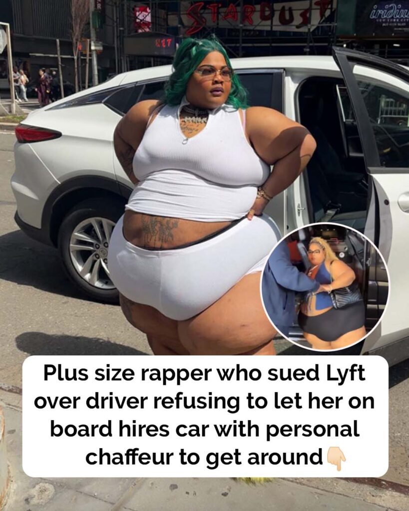 Rapper who sued Lyft for refusing ride over weight has new solution