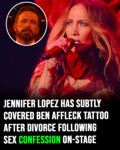 Jennifer Lopez has subtly covered Ben Affleck tattoo after divorce following sex confession