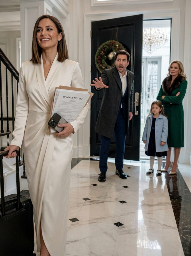 My Husband Took My Stepdaughter Away For Christmas To Spend The Holidays With His Ex-Wife… Then Told Me That I Was Never Really Her Mother. So I Signed The Divorce Papers, Accepted The Promotion I’d Sacrificed For Years, And Disappeared Before They Came Home.