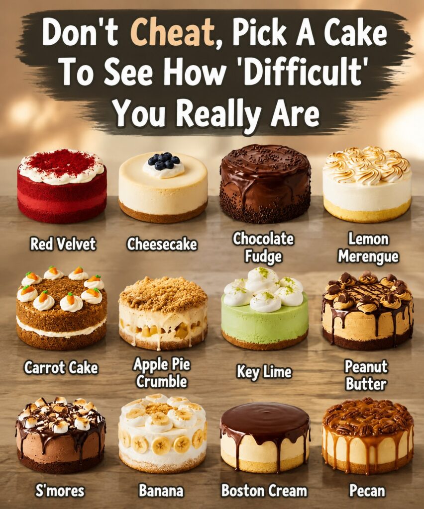 What Your Favorite Cake Reveals About Your Personality (and Why “Difficult” Might Just Mean Delightfully Unique)