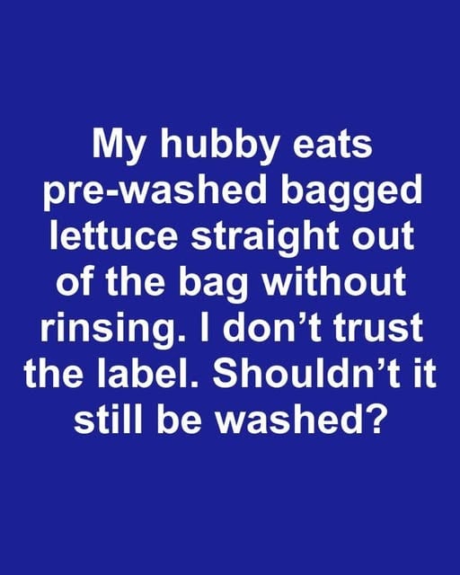 Should You Wash Pre-Washed Lettuce
