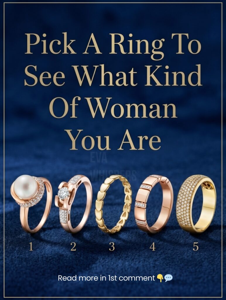 Pick a Ring to Reveal Your Hidden Personality Traits